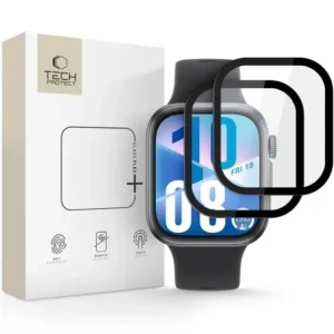 Hurtownia GSM - Tech-Protect Glass Flex+ Huawei Watch Fit 3 / 4 Negru [2 PACHET] - THP4226 - {ean13} - Hurt