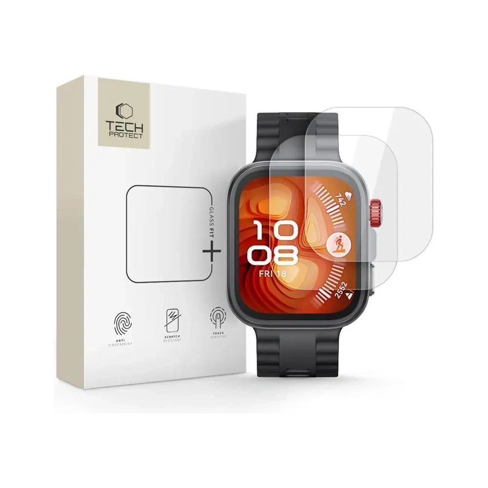 Hurtownia GSM - Tech-Protect Glass Fit+ Huawei Watch Fit 4 Pro Clar [2 PACHET] - THP4227 - {ean13} - Hurt