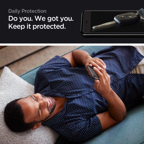 Szkło hartowane Spigen GLAS.tR AlignMaster Apple iPhone SE 2022/SE 2020/8/7 Black