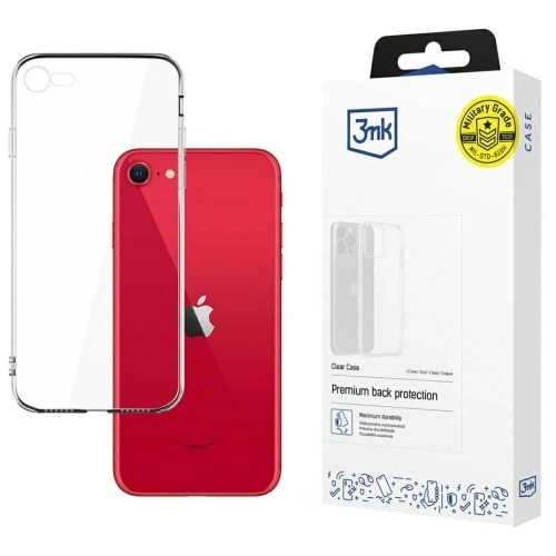 Etui 3MK Clear Case do Apple iPhone SE 2020/2022