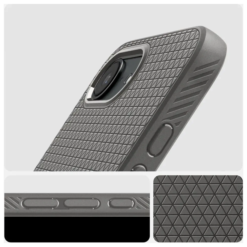 Hurtownia GSM - Spigen Liquid Air Apple iPhone 16e Mramorově šedá - SPN16772 - {ean13} - Hurt