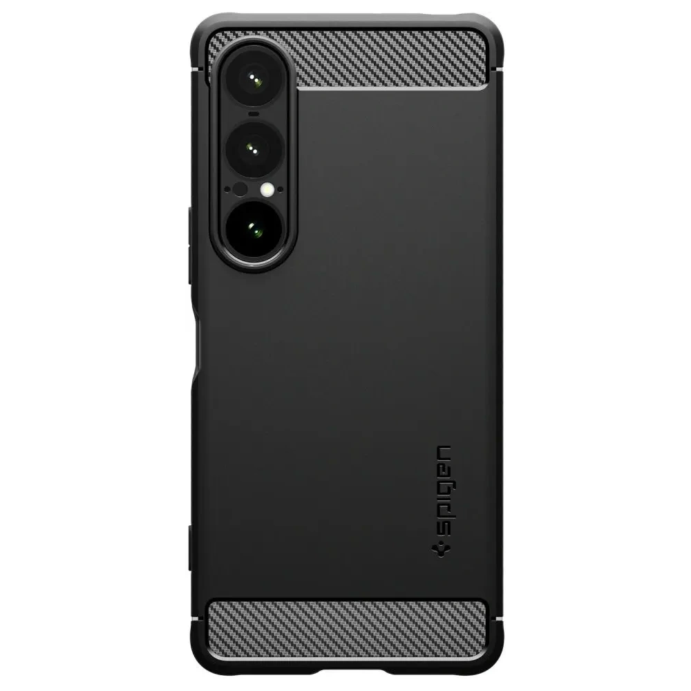Wholesale Spigen Rugged Armor Sony Xperia 1 VII Matte Black - SPN16773 - {ean13} - Hurt