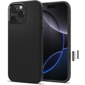 Hurtownia GSM - Spigen Liquid Air T Mag MagSafe Apple iPhone 16 Pro Max Matt Fekete - SPN16774 - {ean13} - Hurt