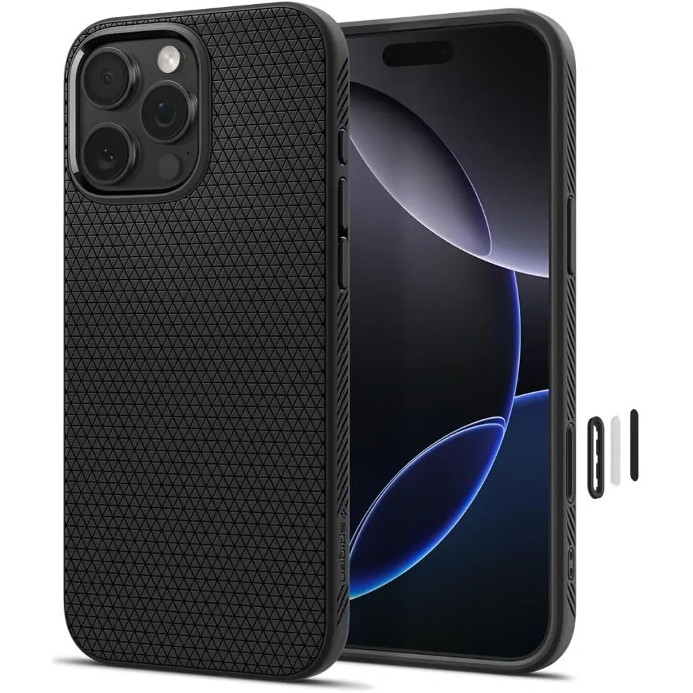 Hurtownia GSM - Spigen Liquid Air T Mag MagSafe Apple iPhone 16 Pro Max Matná černá - SPN16774 - {ean13} - Hurt