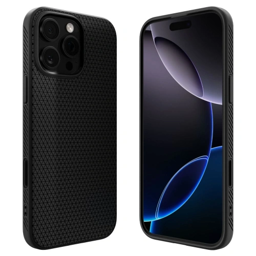 Etui Spigen Liquid Air T Mag MagSafe Apple iPhone 16 Pro Max Matte Black