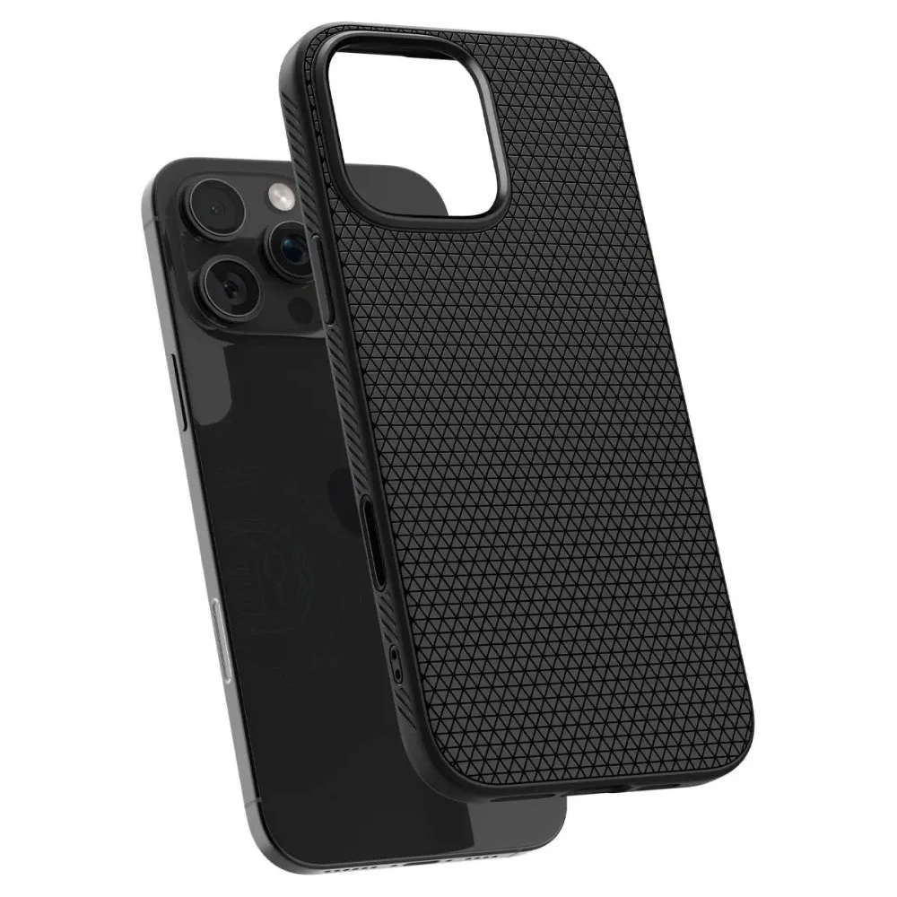 Hurtownia GSM - Spigen Liquid Air T Mag MagSafe Apple iPhone 16 Pro Max Matt Fekete - SPN16774 - {ean13} - Hurt