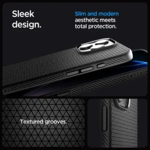 Hurtownia GSM - Etui Spigen Liquid Air T Mag MagSafe Apple iPhone 16 Pro Max Matte Black - SPN16774 - {ean13} - Hurt