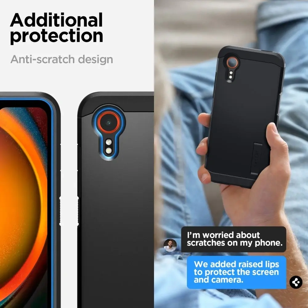 Hurtownia GSM - Spigen Tough Armor Samsung Galaxy Xcover 7 Pro Černý - SPN16775 - {ean13} - Hurt