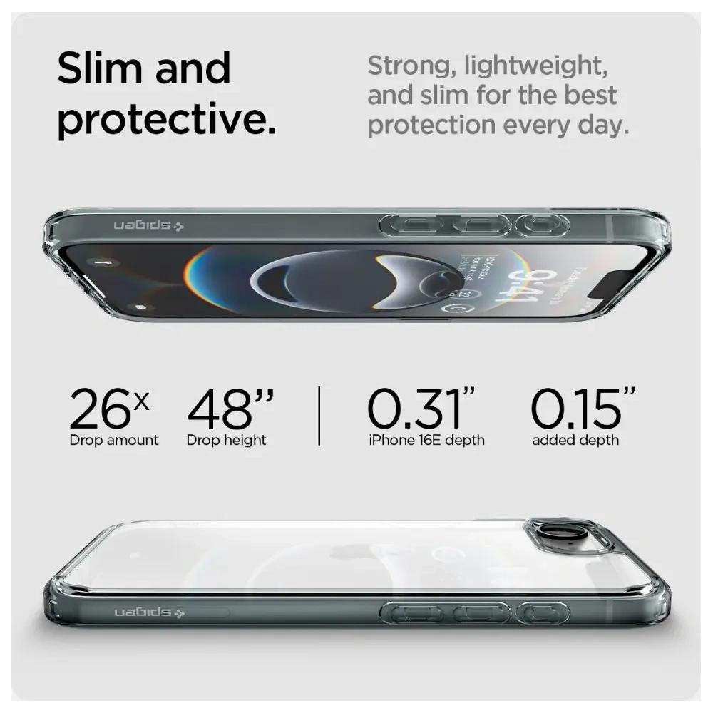 Hurtownia GSM - Spigen Ultra Hybrid Apple iPhone 16e Crystal Spațial - SPN16776 - {ean13} - Hurt