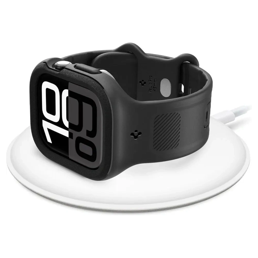 Hurtownia GSM - Spigen Vault Pro Apple Watch 10 46mm Matná Černá - SPN16777 - {ean13} - Hurt