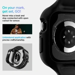 Hurtownia GSM - Spigen Vault Pro Apple Watch 10 46mm Matná Černá - SPN16777 - {ean13} - Hurt