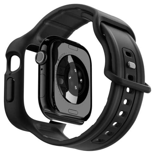 Etui z paskiem Spigen Vault Pro Apple Watch 10 / 11 42mm Matte Black