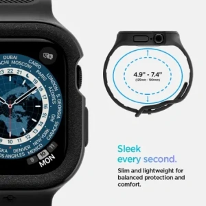 Hurtownia GSM - Spigen Vault Pro Apple Watch 10 42mm Matt Fekete - SPN16778 - {ean13} - Hurt