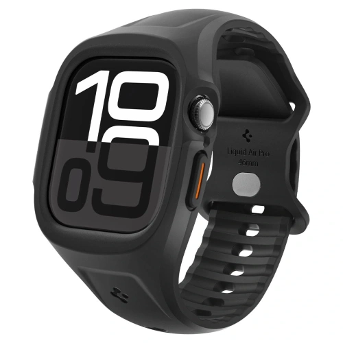 Pasek Spigen Liquid Air Pro Apple Watch 10 / 11 46mm Matte Black
