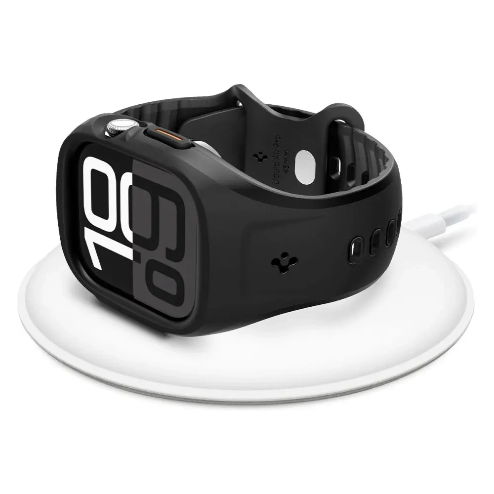 Hurtownia GSM - Spigen Liquid Air Pro Apple Watch 10 46mm Matná černá - SPN16779 - {ean13} - Hurt