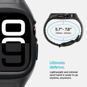 Hurtownia GSM - Spigen Liquid Air Pro Apple Watch 10 46mm Matná černá - SPN16779 - {ean13} - Hurt