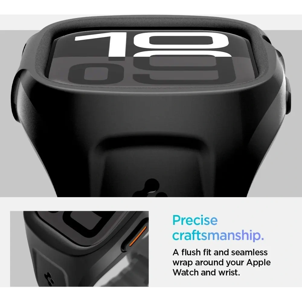 Hurtownia GSM - Spigen Liquid Air Pro Apple Watch 10 46mm Matná černá - SPN16779 - {ean13} - Hurt