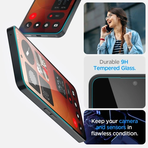 Szkło hartowane Spigen Glas.tr ez Fit Nothing Phone 3a / 3a Pro Clear