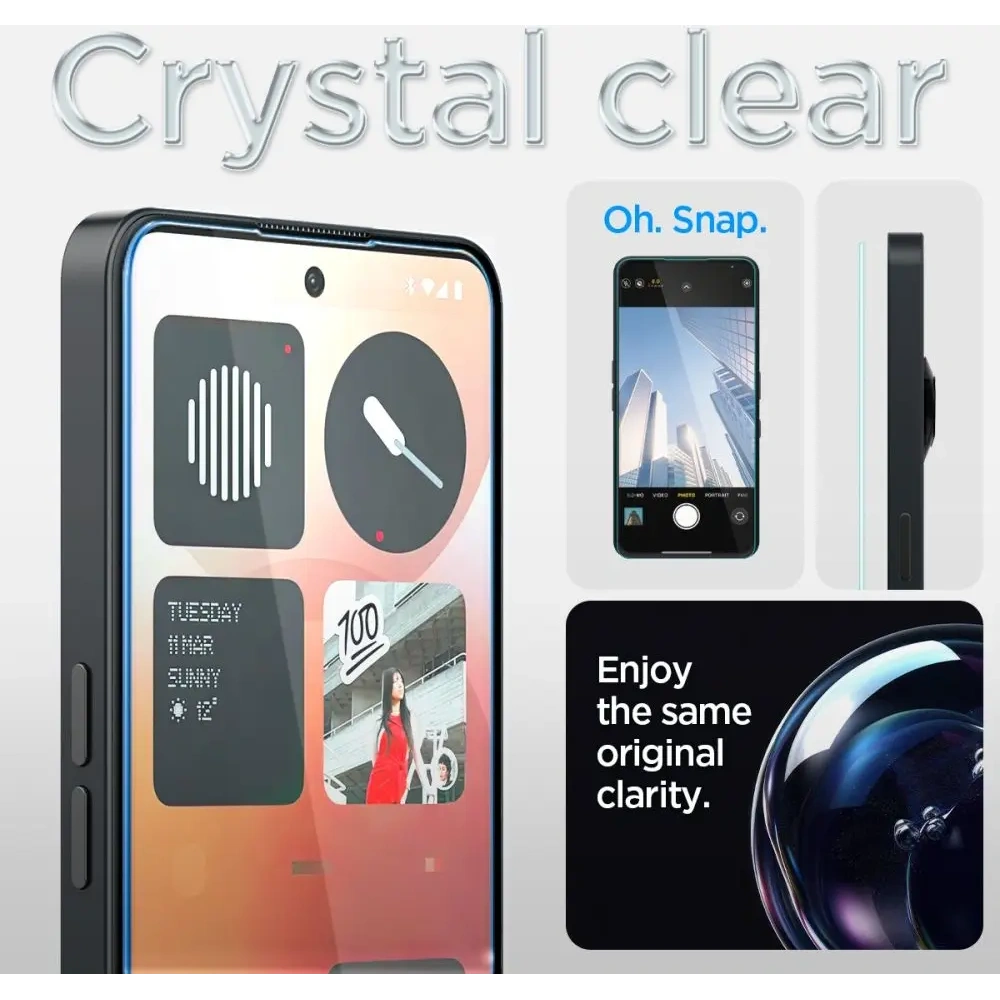 Hurtownia GSM - Spigen Glas.tr ez Fit Nothing Phone 3a / 3a Pro Clar - SPN16780 - {ean13} - Hurt