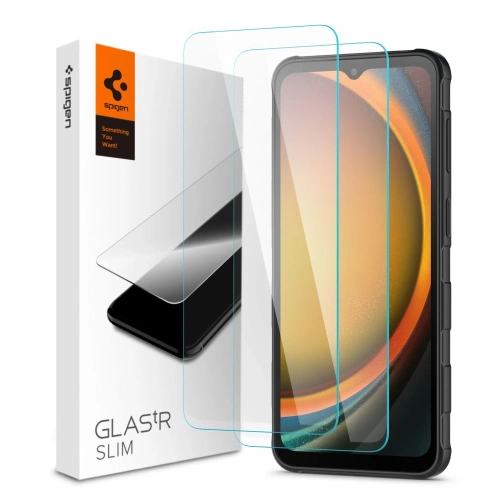 Szkło hartowane Spigen GLAS.tR Slim Samsung Galaxy Xcover 7 / 7 Pro Clear [2 PACK]