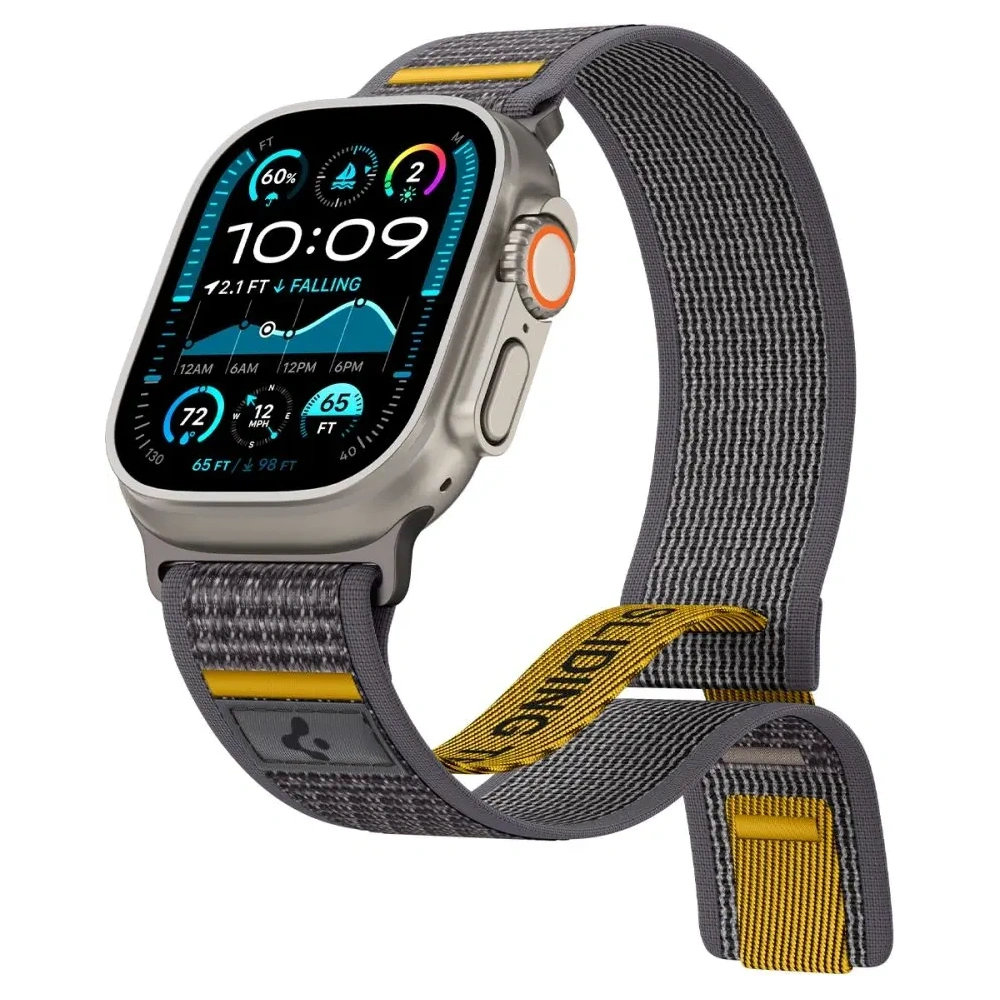 Wholesale Spigen Athlex Air Apple Watch 6/7/8/9/10/SE/Ultra 1/2 44/45/46/49mm Active Gray - SPN16783 - {ean13} - Hurt
