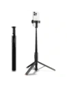 Spigen S541W Bluetooth Selfie Stick Tripod Black