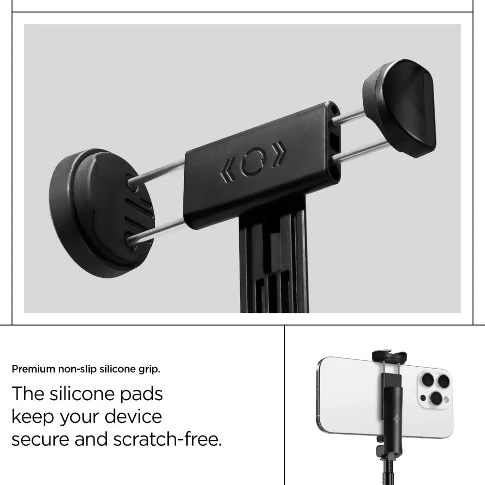 Hurtownia GSM - Spigen S541W Bluetooth Selfie Bot Tripod Fekete - SPN16785 - {ean13} - Hurt