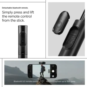 Hurtownia GSM - Spigen S541W Bluetooth Selfie Bot Tripod Fekete - SPN16785 - {ean13} - Hurt