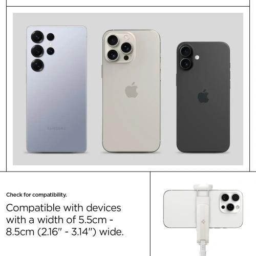 Kijek Spigen S541W Bluetooth Selfie Stick Tripod Dune Beige