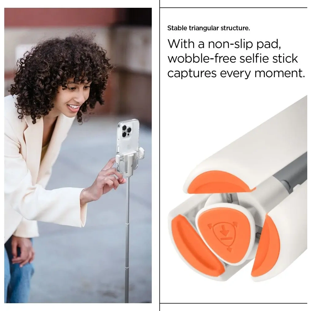 Wholesale Spigen S541W Bluetooth Selfie Stick Tripod Dune Beige - SPN16786 - {ean13} - Hurt
