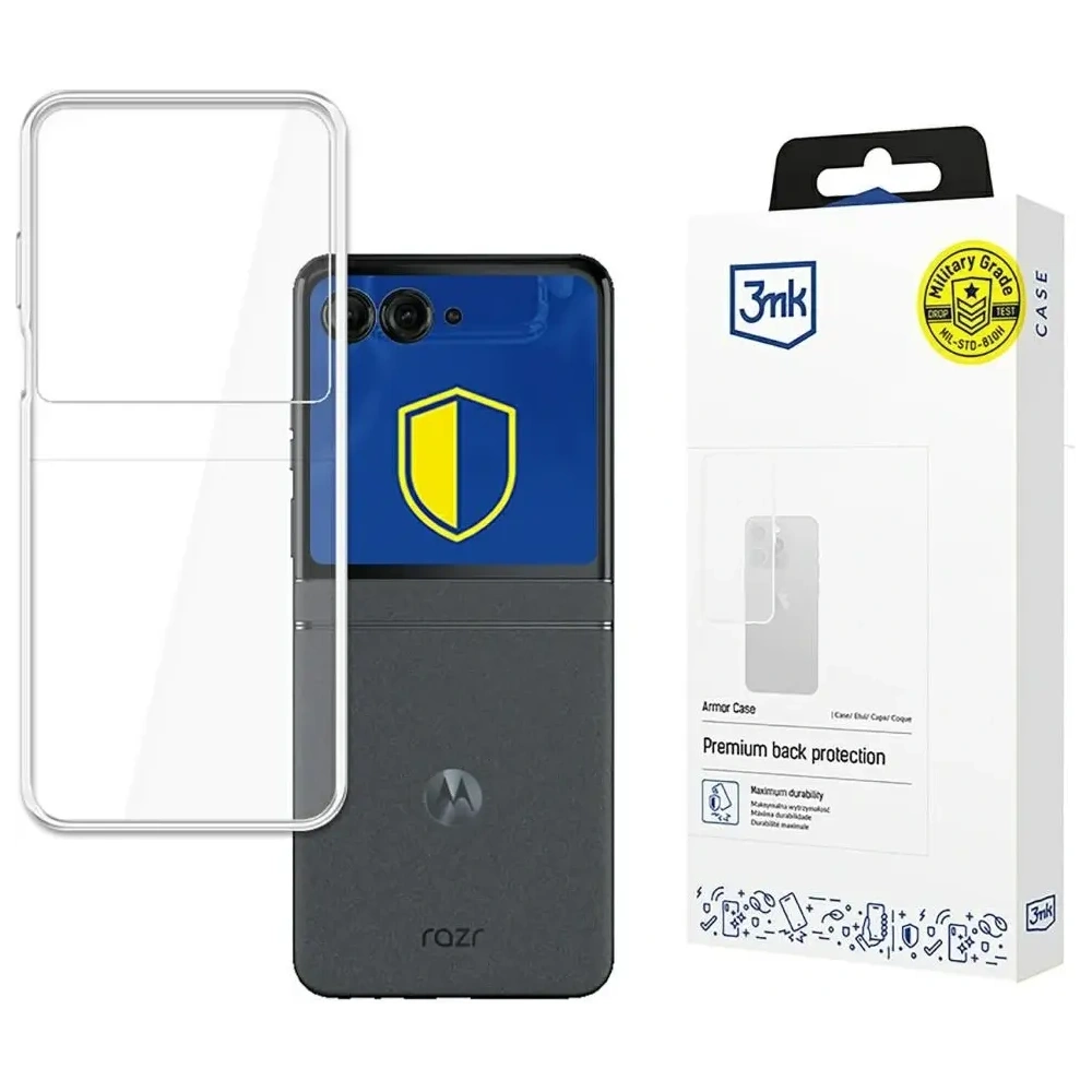 3MK Clear Case Motorola Razr 50