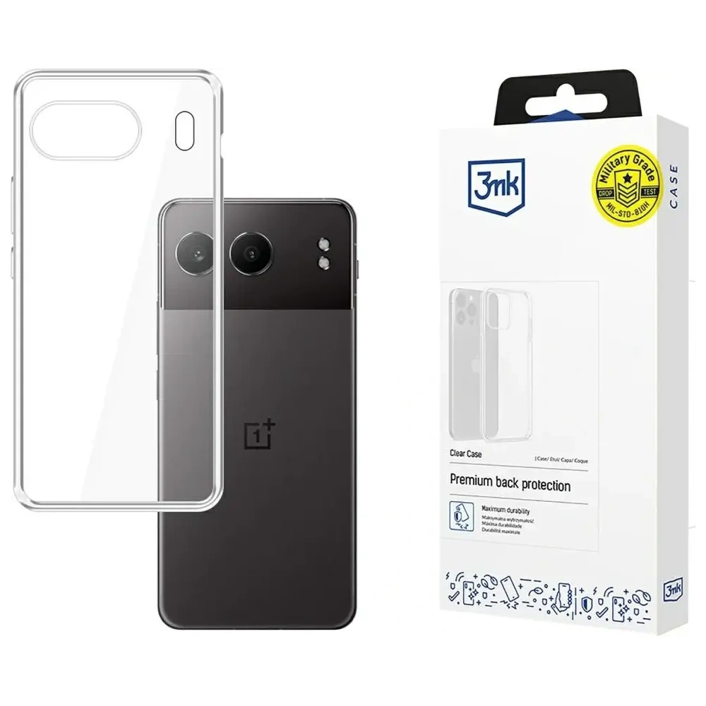 Hurtownia GSM - 3MK Átlátszó Tok OnePlus Nord 4 - 3MK16323 - {ean13} - Hurt
