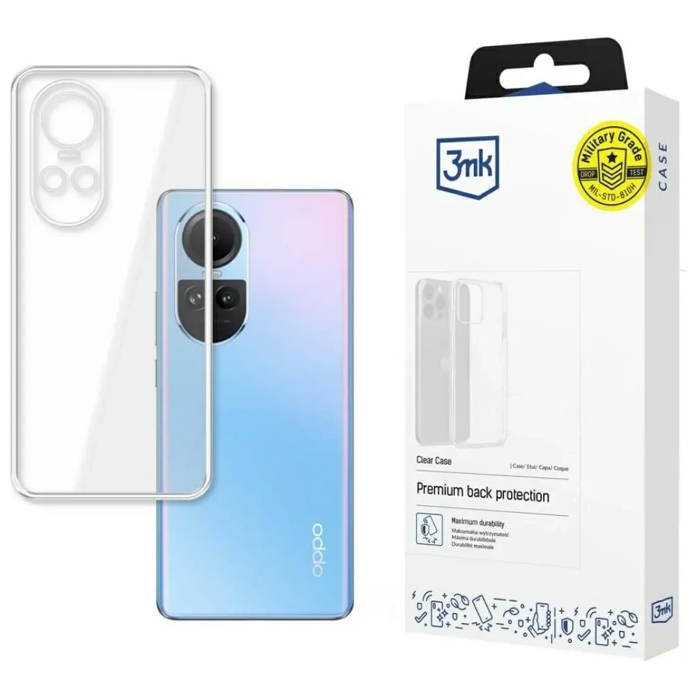 Hurtownia GSM - Etui 3MK Clear Case do Oppo Reno 10 / 10 Pro - 3MK16325 - {ean13} - Hurt