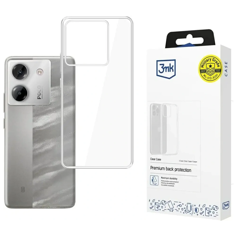 Hurtownia GSM - Carcasa Transparentă 3MK pentru POCO M7 Pro 5G - 3MK16328 - {ean13} - Hurt