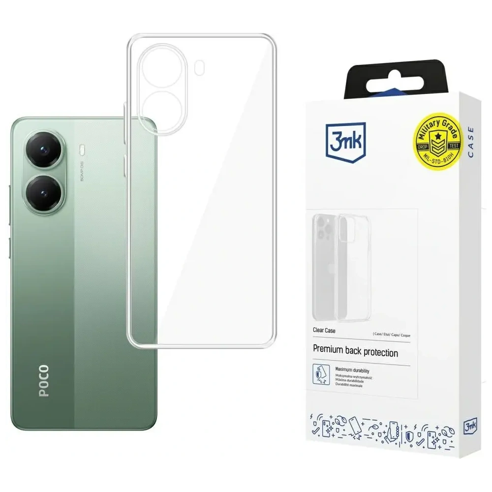 Hurtownia GSM - Etui 3MK Clear Case do POCO X7 Pro - 3MK16329 - {ean13} - Hurt