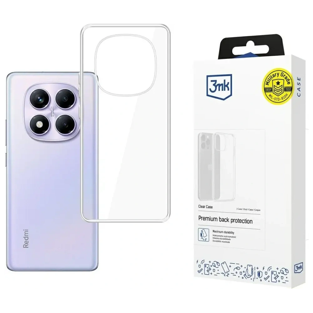 Hurtownia GSM - Etui 3MK Clear Case do Xiaomi Redmi Note 14 Pro 4G - 3MK16341 - {ean13} - Hurt