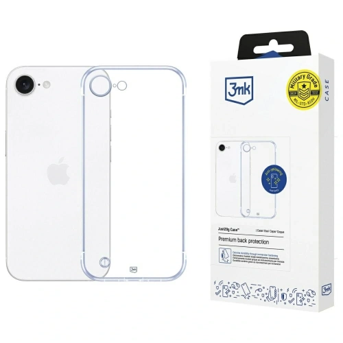 Etui 3MK Just20g Clear Case do Apple iPhone 16e