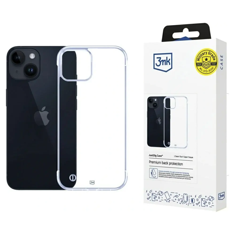 Hurtownia GSM - 3MK Just20g Carcasă Transparentă Apple iPhone 13 - 3MK16348 - {ean13} - Hurt
