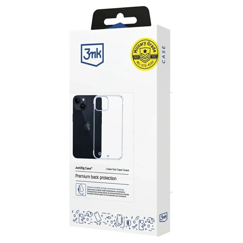 Hurtownia GSM - 3MK Just20g Carcasă Transparentă Apple iPhone 13 - 3MK16348 - {ean13} - Hurt