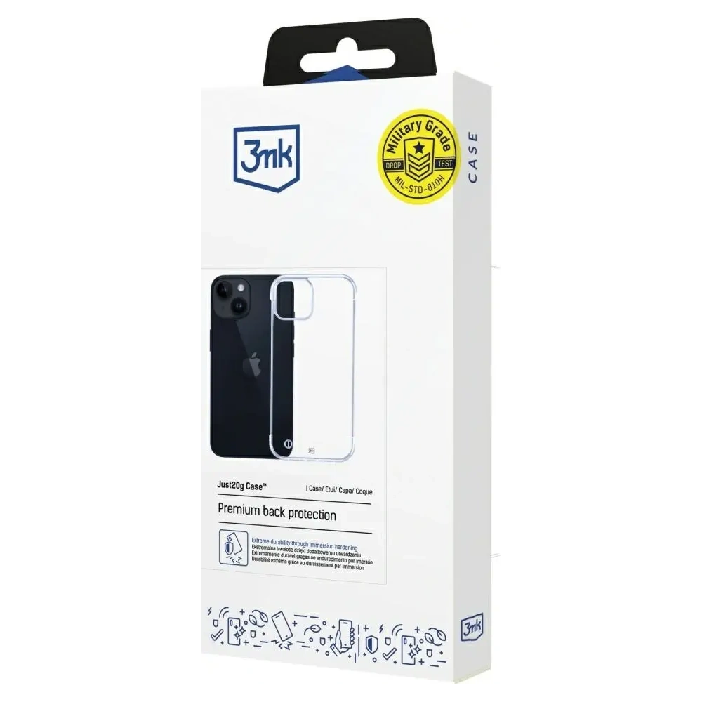 Hurtownia GSM - Etui 3MK Just20g Clear Case do Apple iPhone 15 Plus - 3MK16356 - {ean13} - Hurt