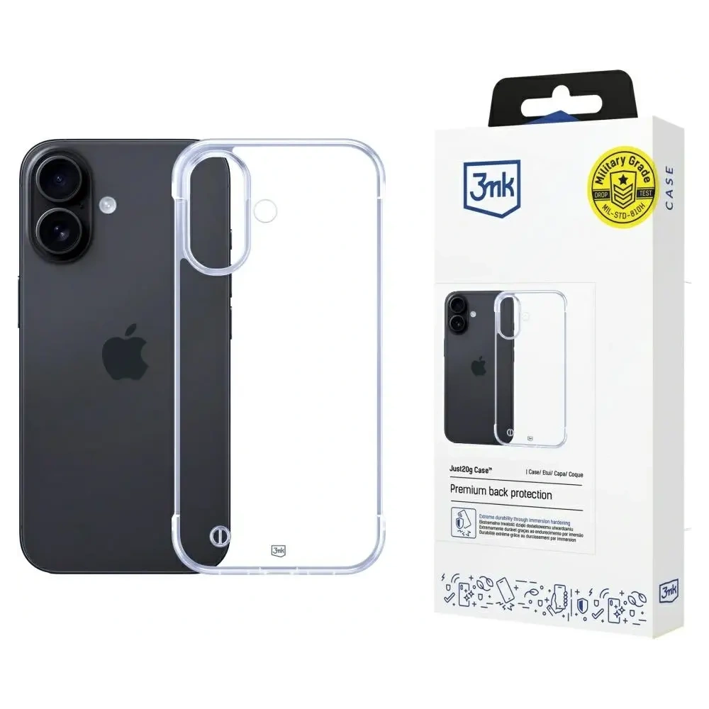Hurtownia GSM - 3MK Just20g Clear Case für Apple iPhone 16 Plus - 3MK16360 - {ean13} - Hurt