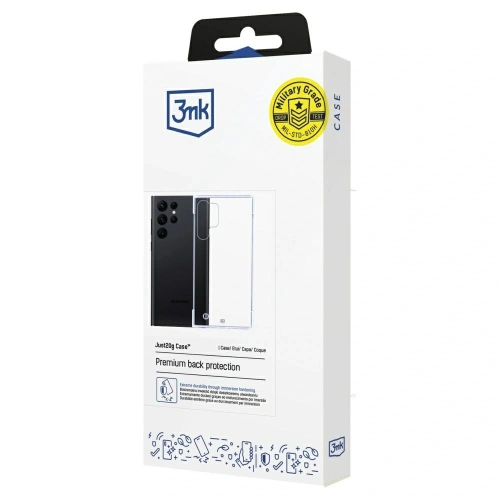 Etui 3MK Just20g Clear Case do Samsung Galaxy S23 Ultra
