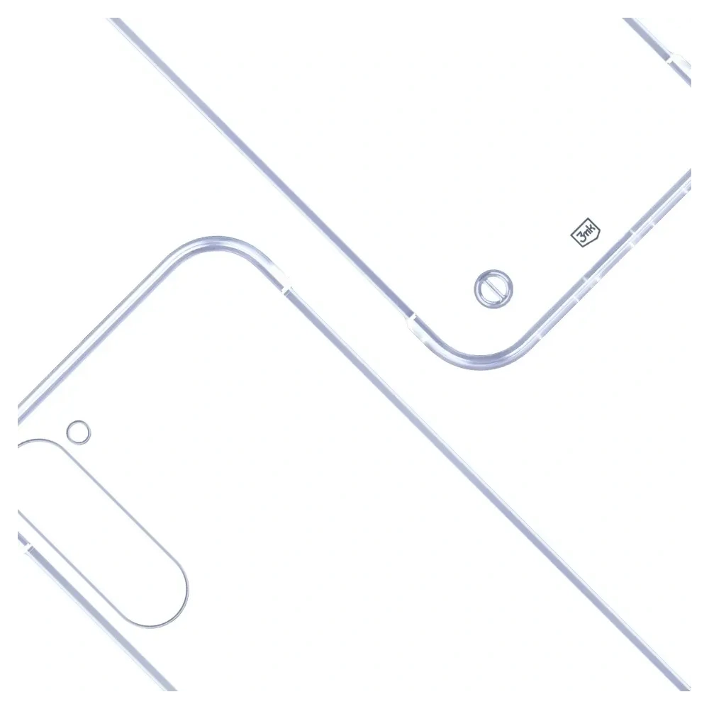 Etui 3MK Just20g Clear Case do Samsung Galaxy S23+ Plus