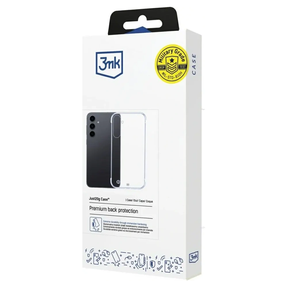 Hurtownia GSM - 3MK Just20g Průhledný kryt Samsung Galaxy S24 - 3MK16368 - {ean13} - Hurt
