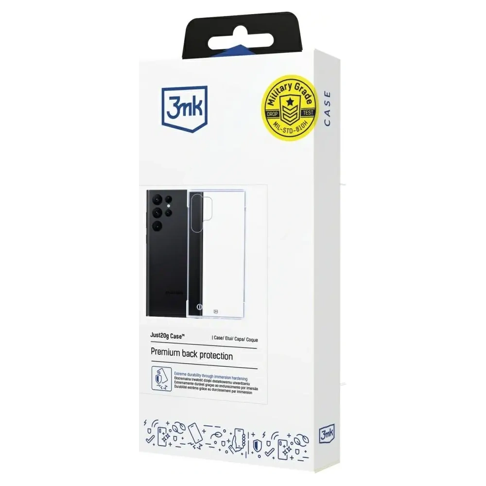 Hurtownia GSM - 3MK Just20g Carcasa Transparentă Samsung Galaxy S24+ Plus - 3MK16370 - {ean13} - Hurt