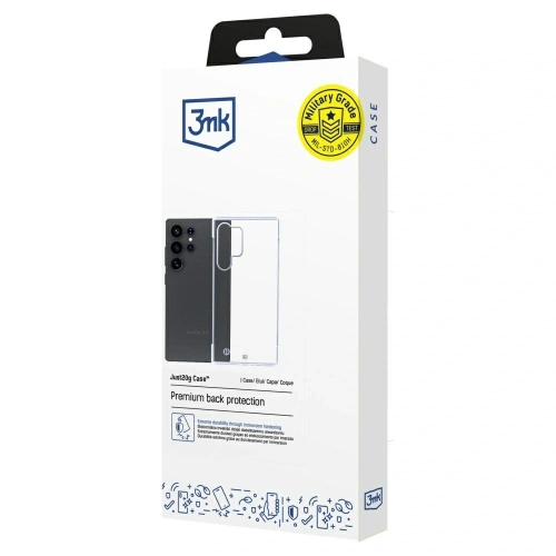 Etui 3MK Just20g Clear Case do Samsung Galaxy S25 Ultra