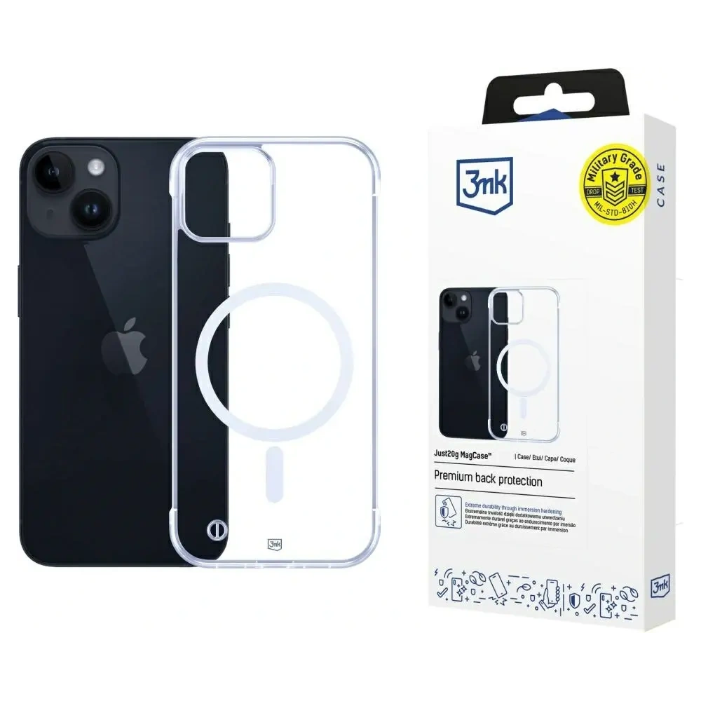 Hurtownia GSM - 3MK Just20g MagCase Apple iPhone 13 - 3MK16374 - {ean13} - Hurt