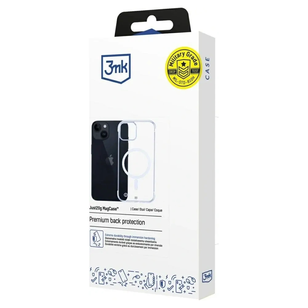 Hurtownia GSM - 3MK Just20g MagCase Apple iPhone 13 - 3MK16374 - {ean13} - Hurt