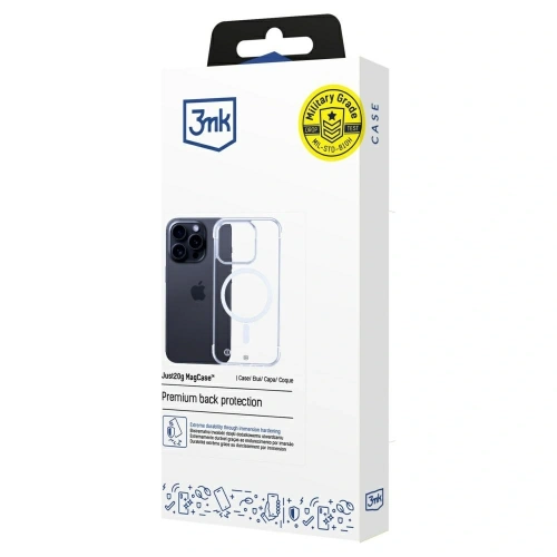 Etui 3MK Just20g MagCase do Apple iPhone 13 Pro