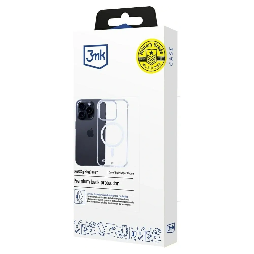 Etui 3MK Just20g MagCase do Apple iPhone 13 Pro Max